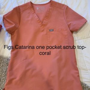 Figs Catarina one pocket scrub top